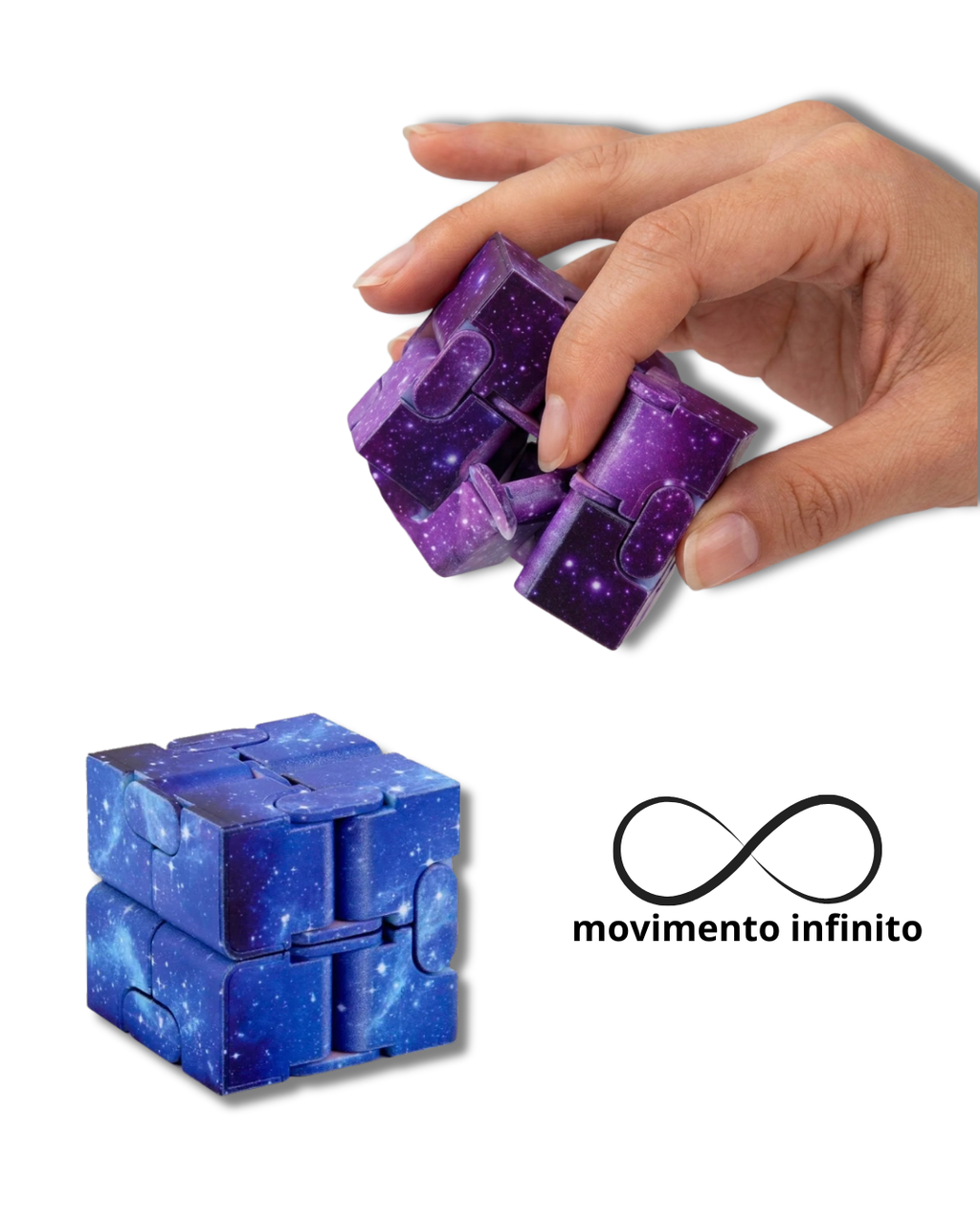 Astro Cube — Cubo Infinito Sensorial 3D