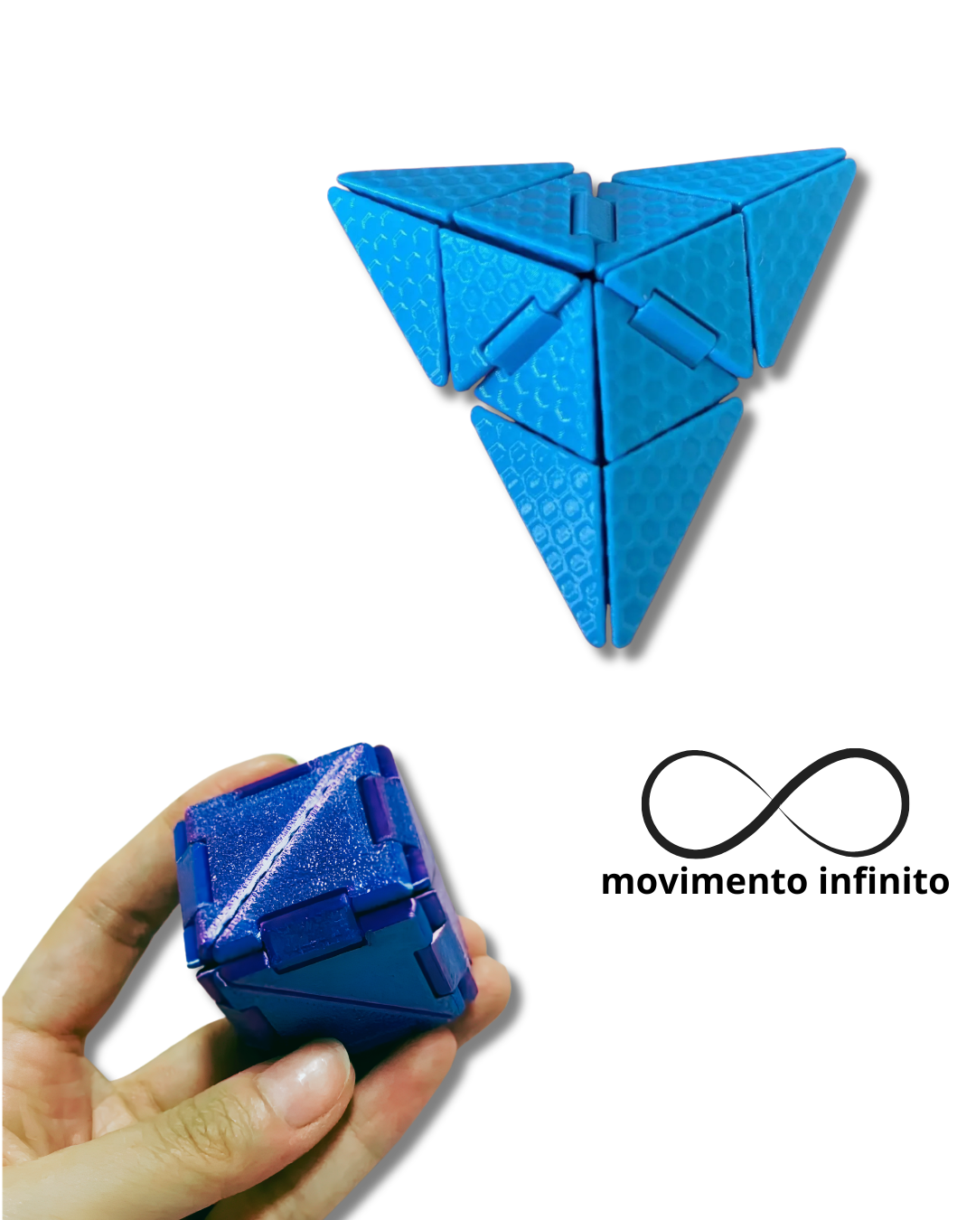 Infinite Cube — Cubo Infinito de Alta Resistência 3D