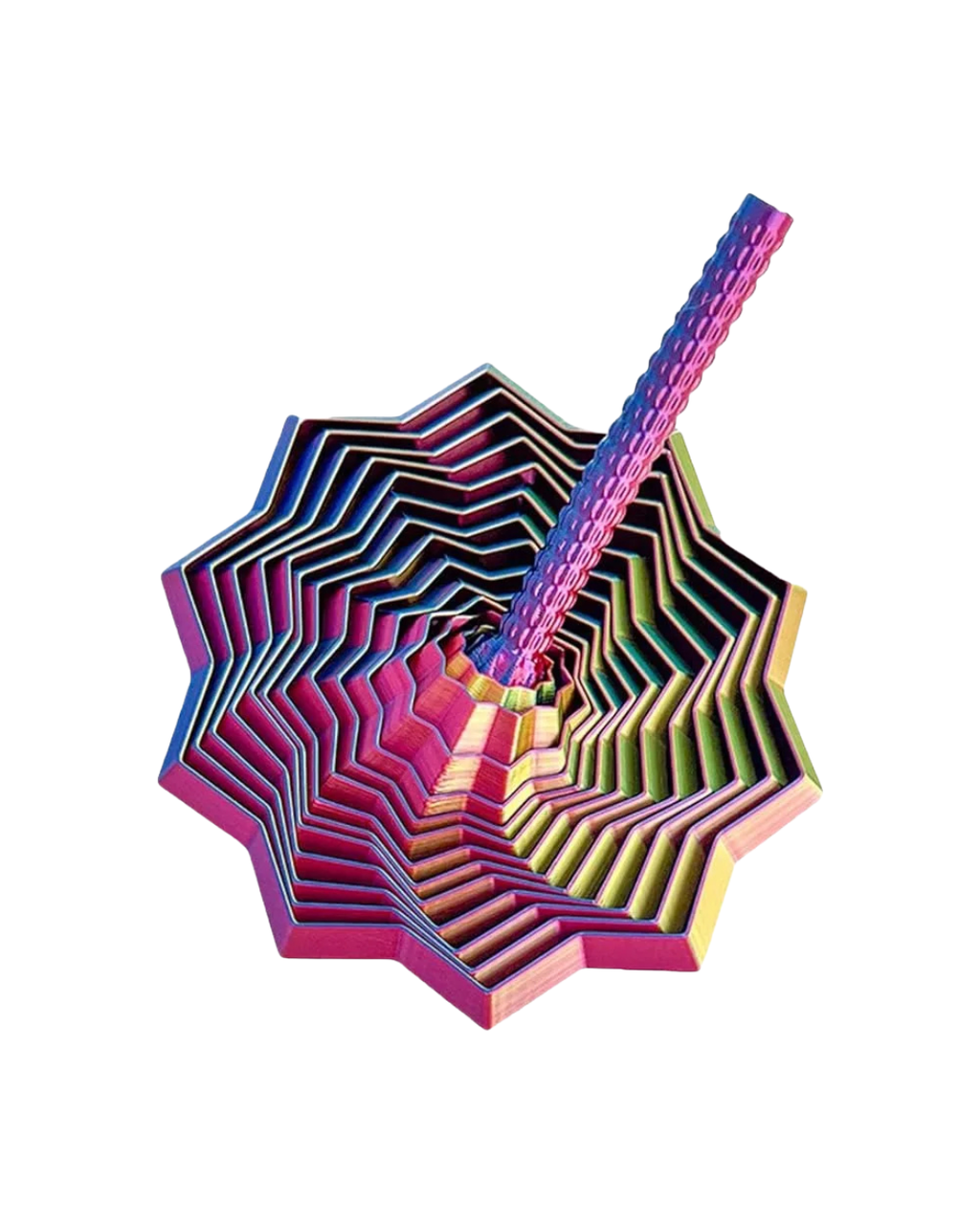 Fractal Flow — Brinquedo Cinético Sensorial 3D