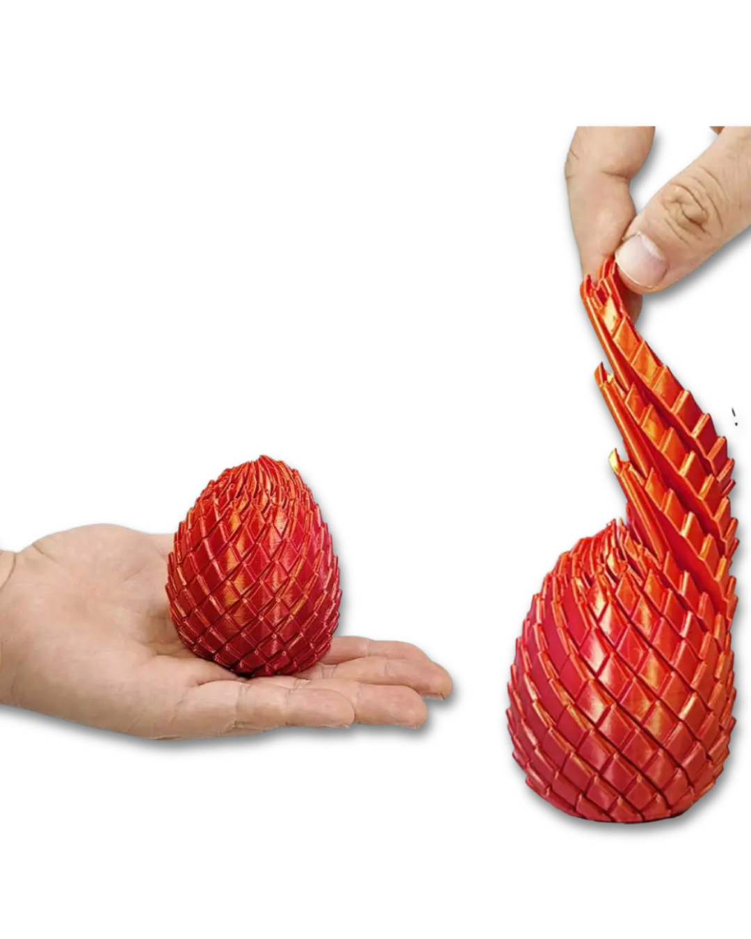 Draco Egg — Artefato Sensorial de Escamas Articuladas