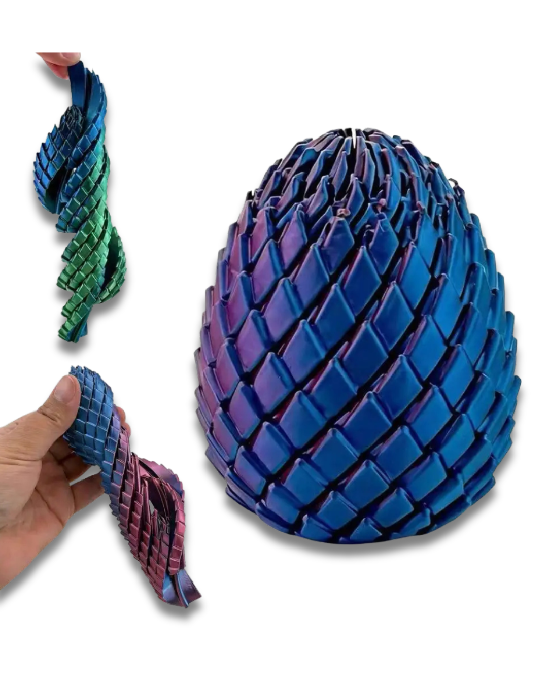 Draco Egg — Artefato Sensorial de Escamas Articuladas