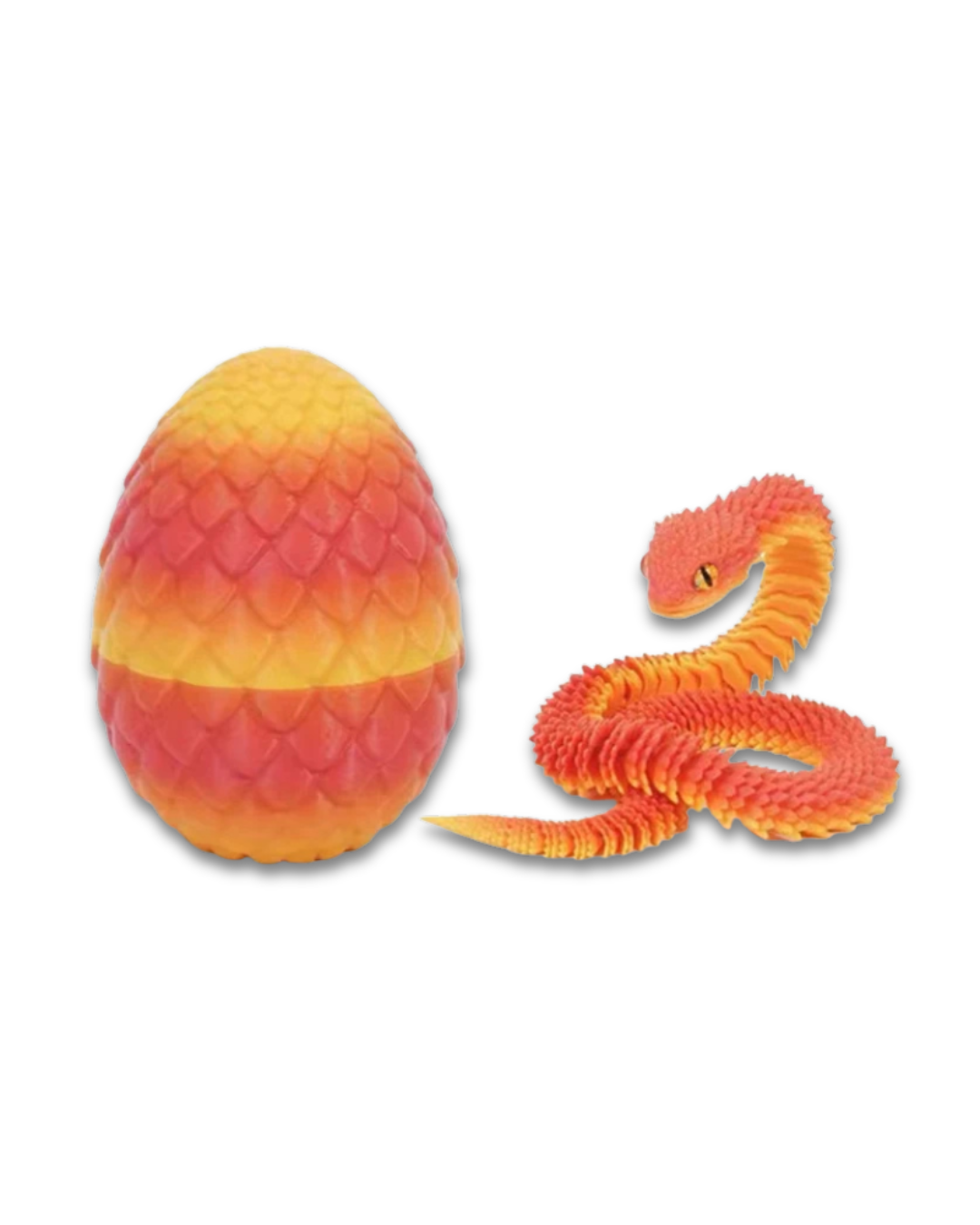 Viperis Genesis — Serpente Articulada 3D com Ovo