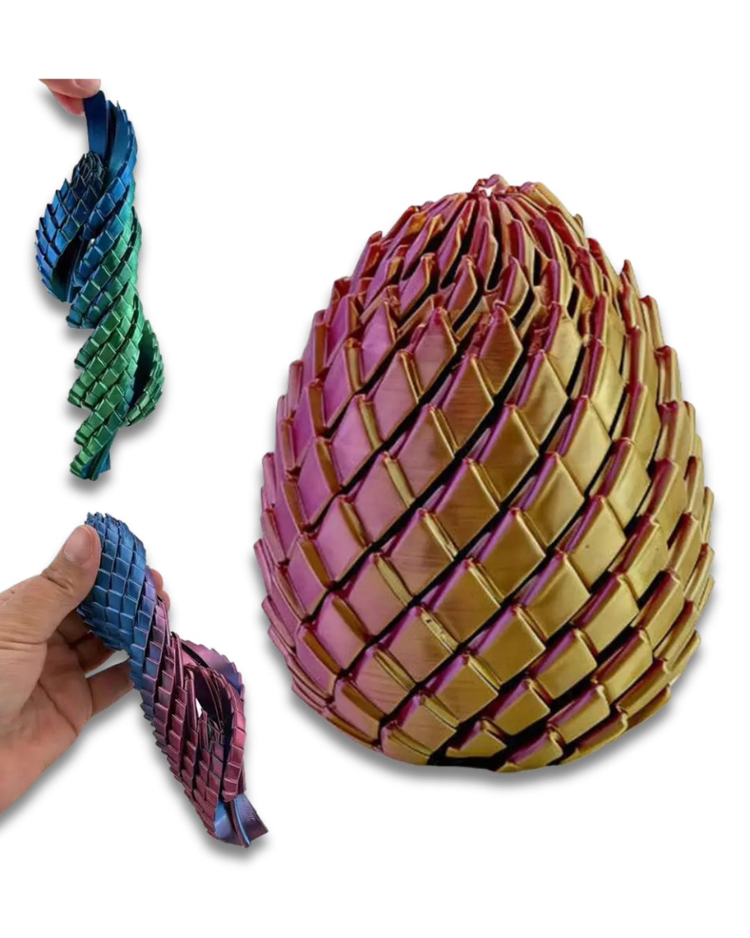 Draco Egg — Artefato Sensorial de Escamas Articuladas