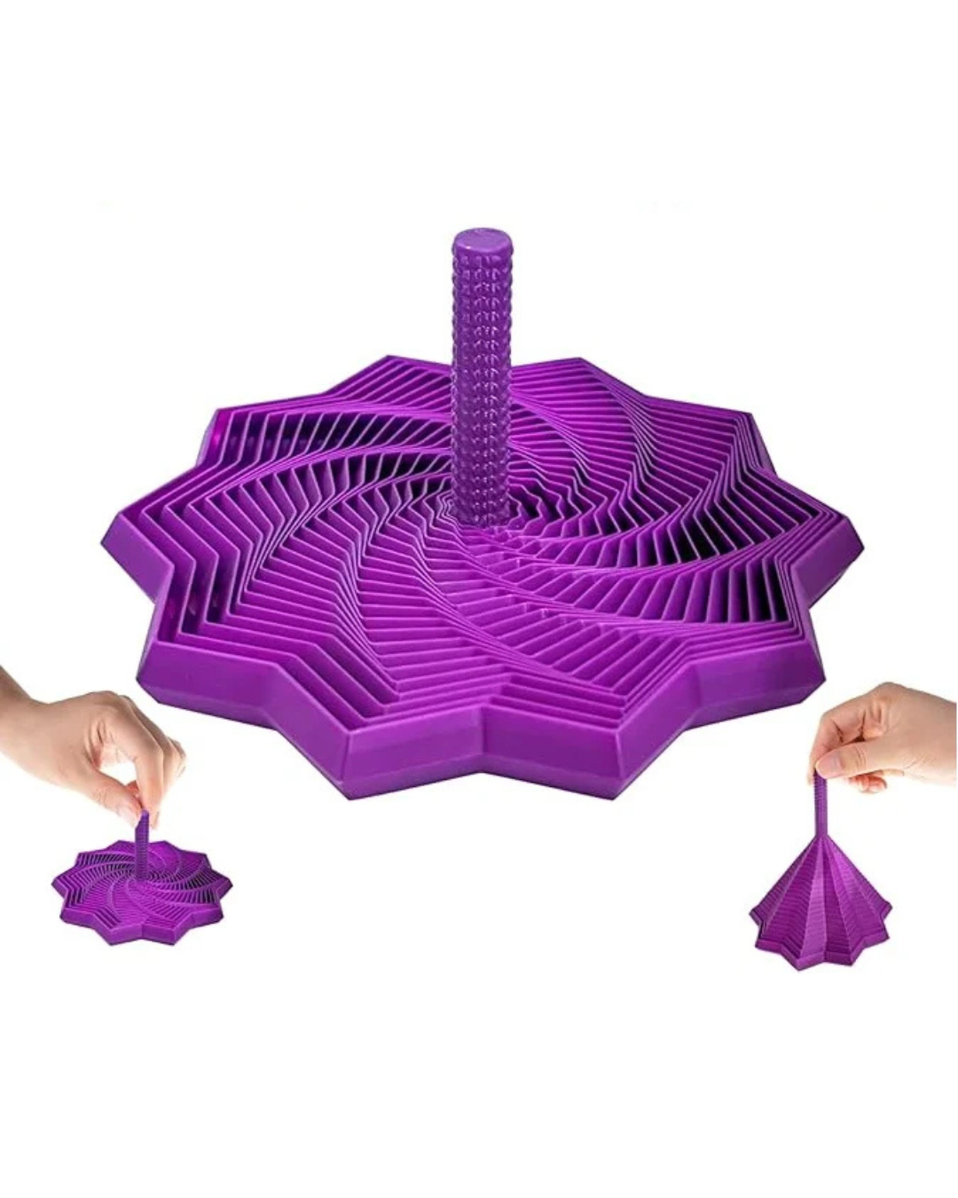Fractal Flow — Brinquedo Cinético Sensorial 3D