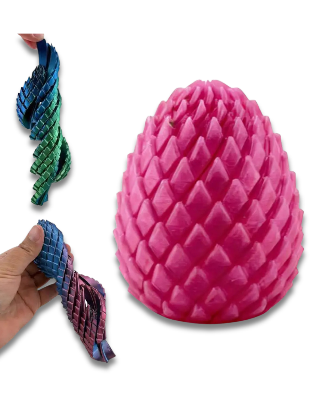 Draco Egg — Artefato Sensorial de Escamas Articuladas