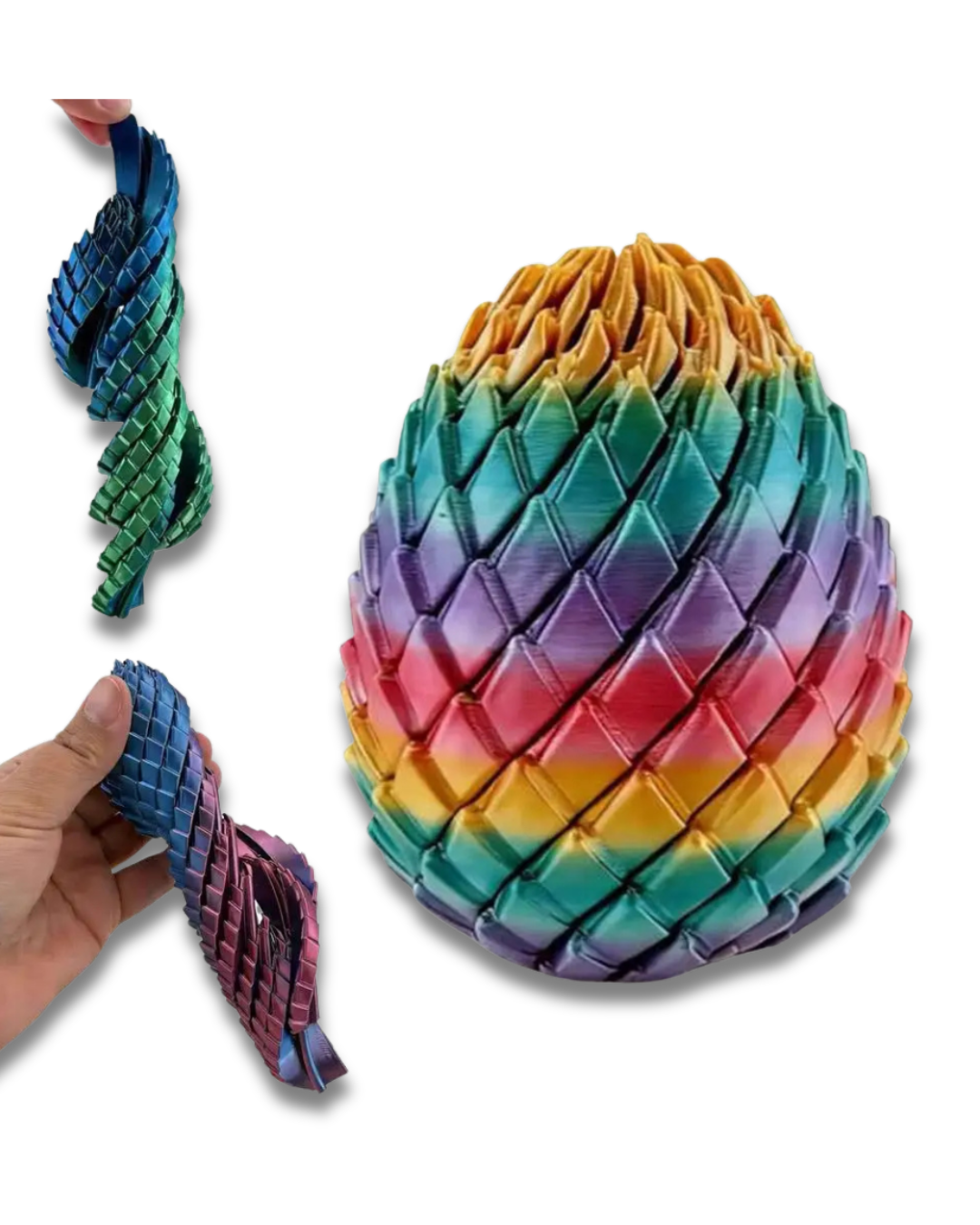 Draco Egg — Artefato Sensorial de Escamas Articuladas